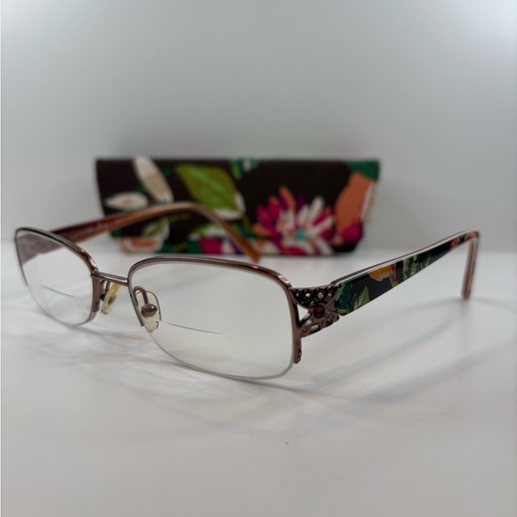 Vera Bradley Accessories - FRAMES ONLY- Vera Bradley “Autumn - English Rose (EGR) 50•17•138
